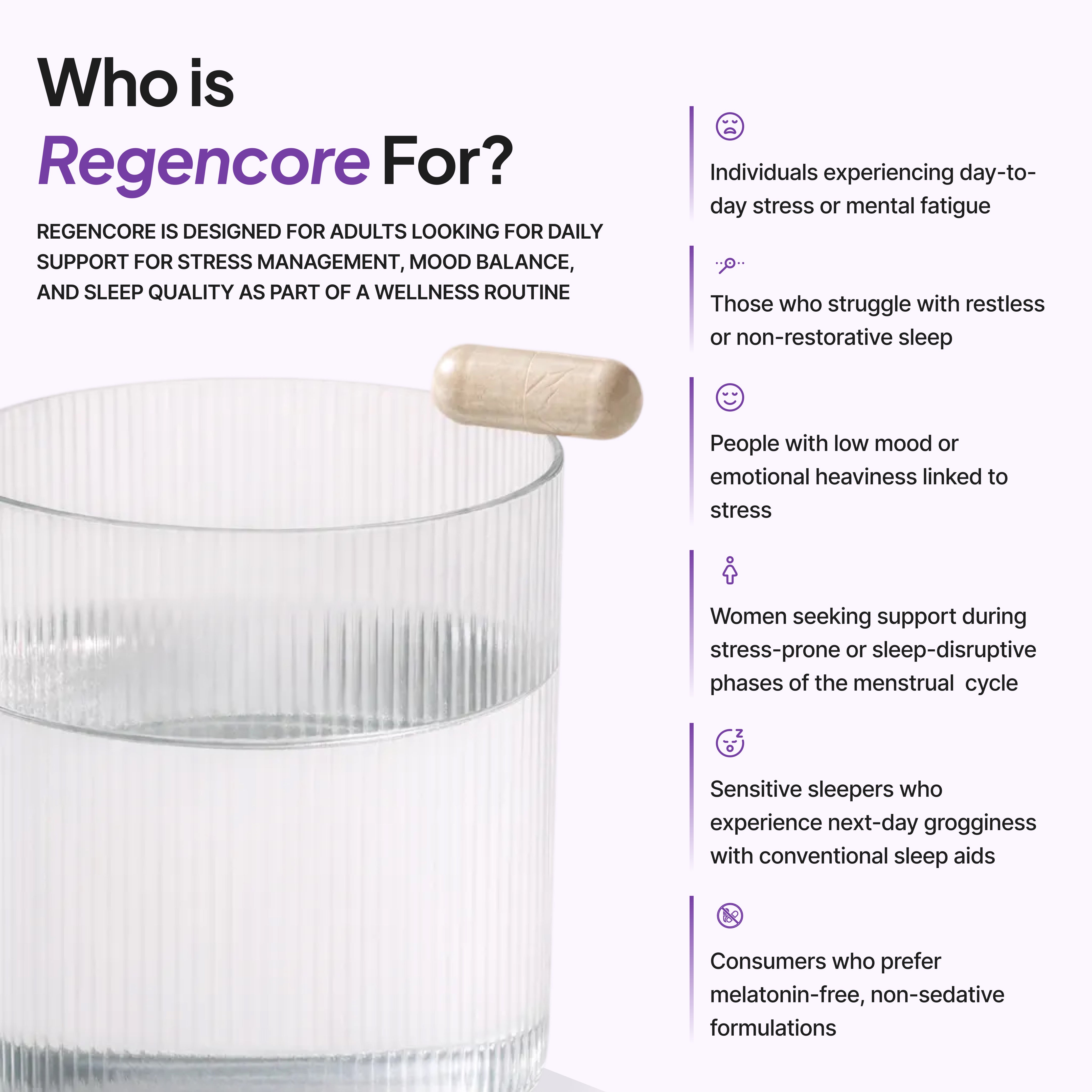 RegenCore™ | India’s first Stress & Sleep Capsules